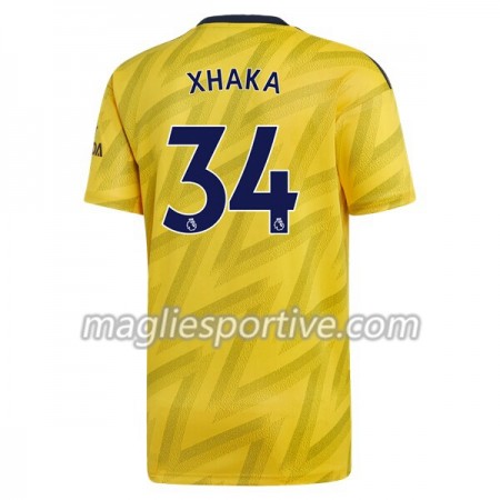 Completo Calcio Arsenal Granit Xhaka 34 Divisa Trasferta 2019/2020 